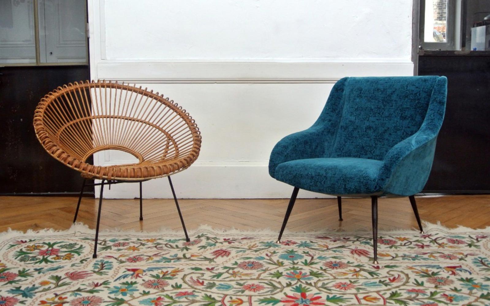 Solveig Vintage fauteuil italien