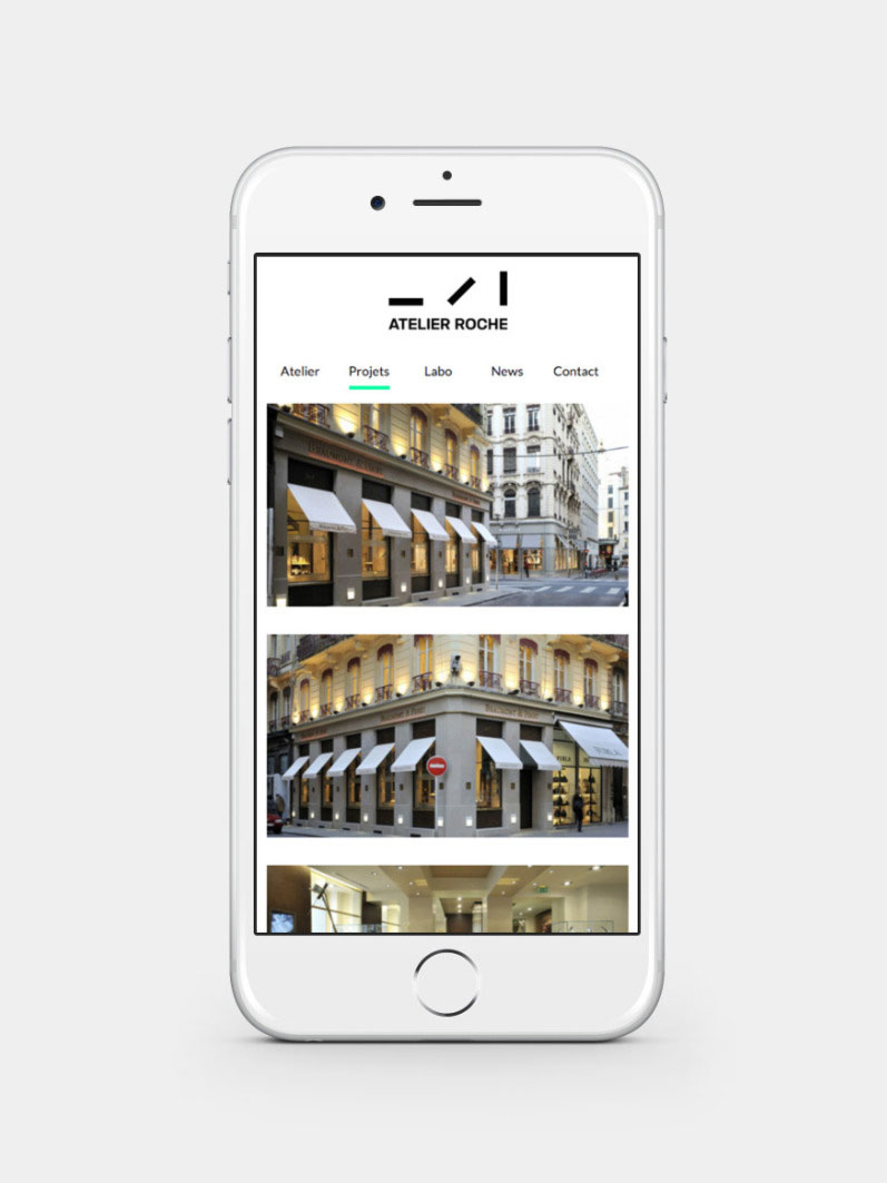 Atelier Roche site web portable