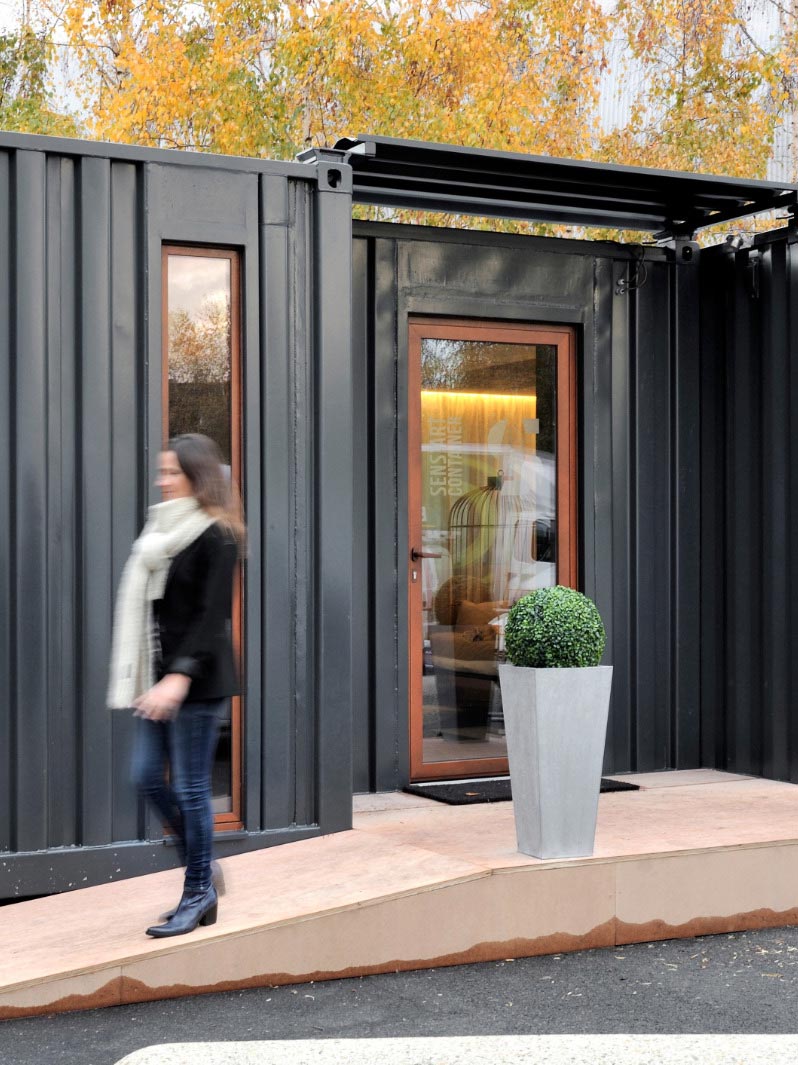 sens art container extérieur
