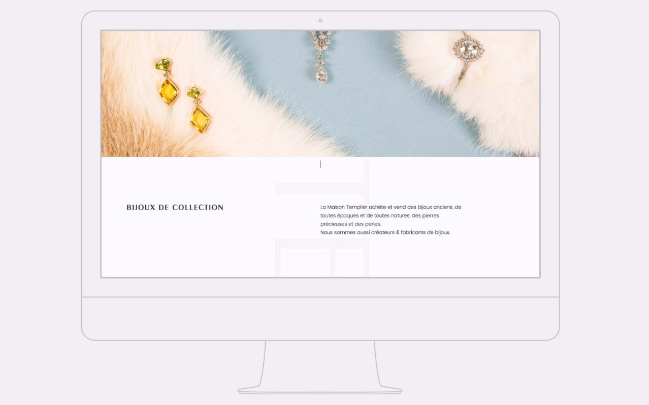 Templier bijoux site internet