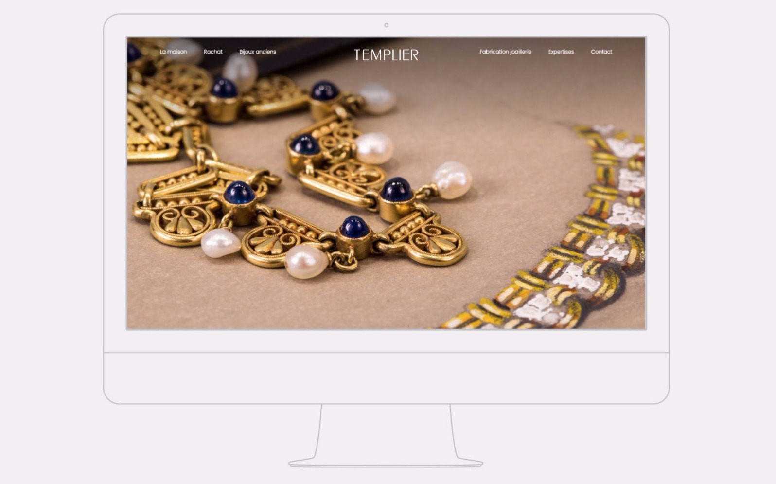 Templier Bijoux site web