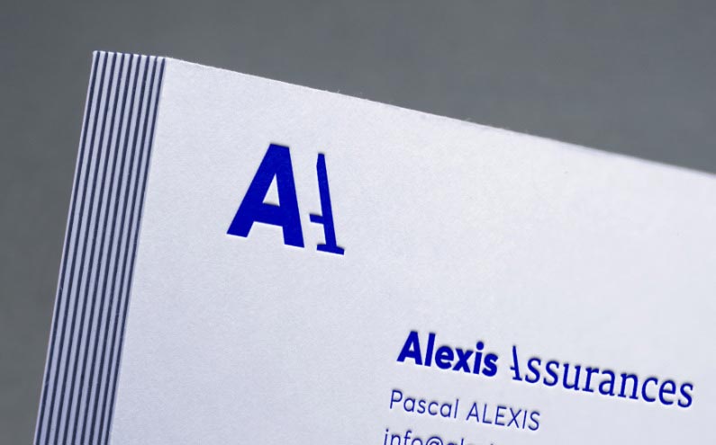 Alexis Assurances cartes de visite