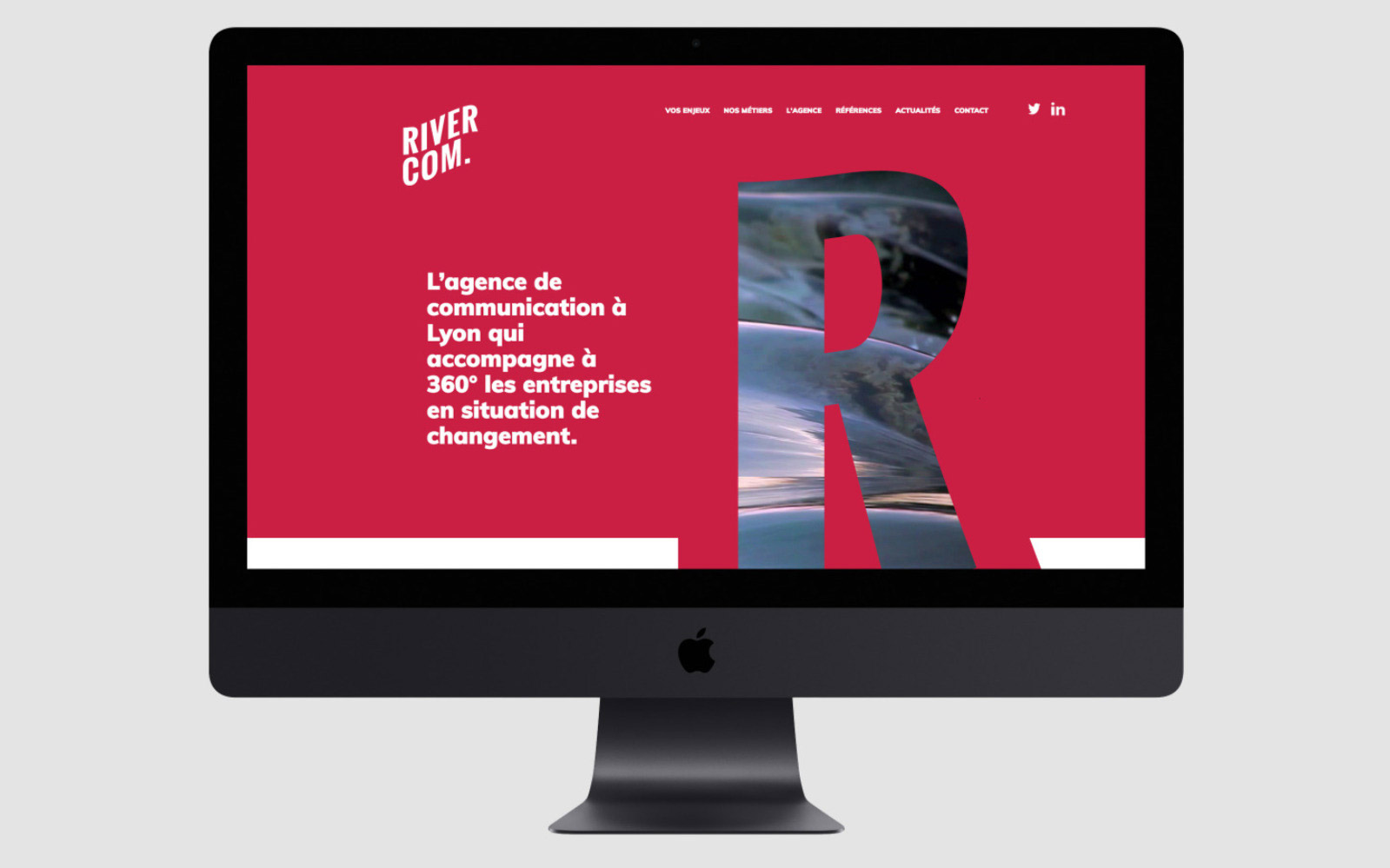 Rivercom création site web responsive